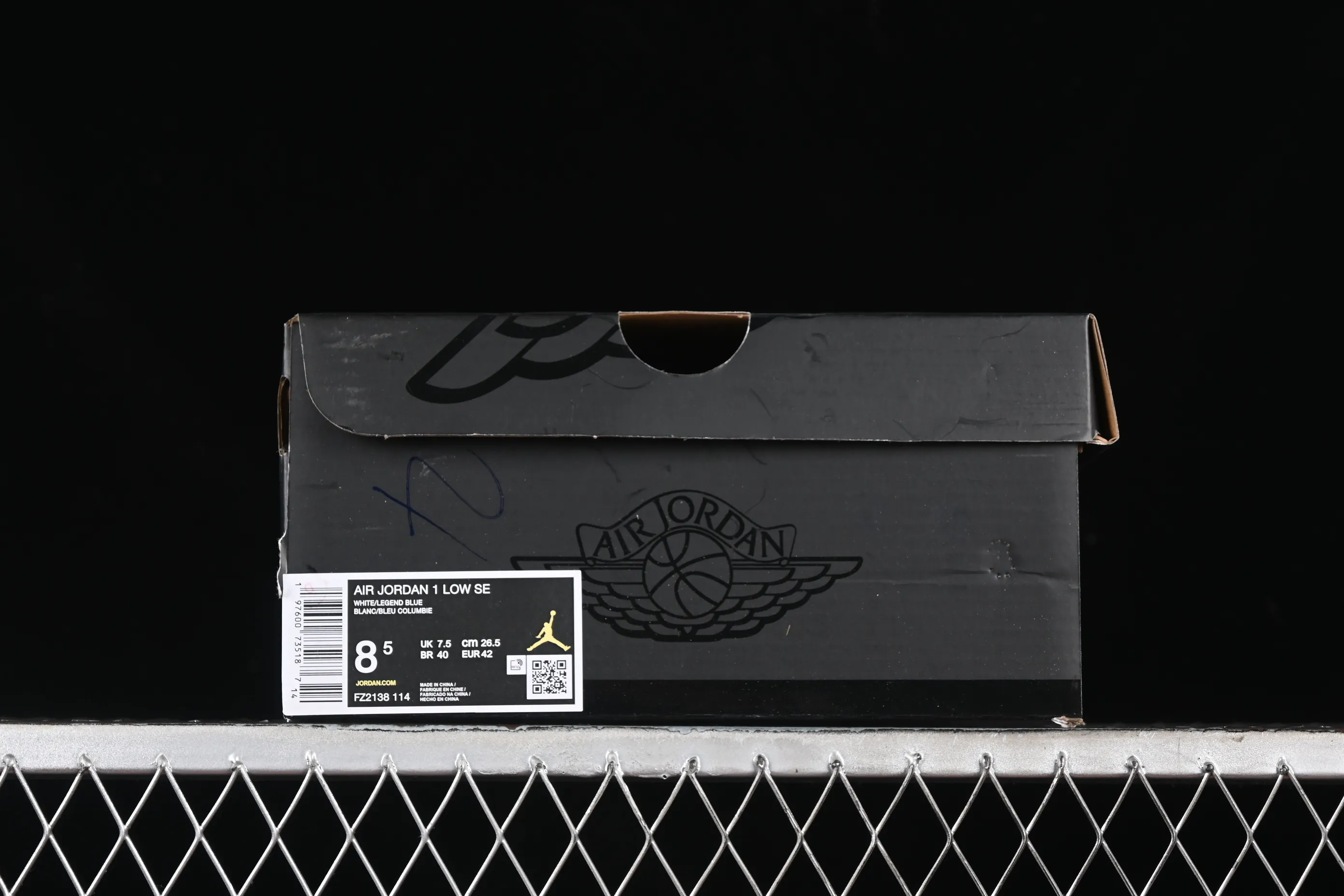 All categories Air Jordan Jordan series basketball shoes Air Jordan 1 Low Air Jordan 1 Low AJ1 Joe 1 patent leather blue cultural low-top casual sneakers FZ2138-114